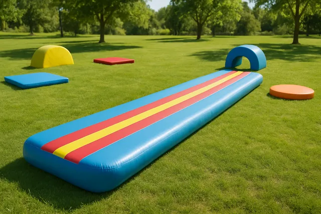 Trampolin und Airtrack in Velbert