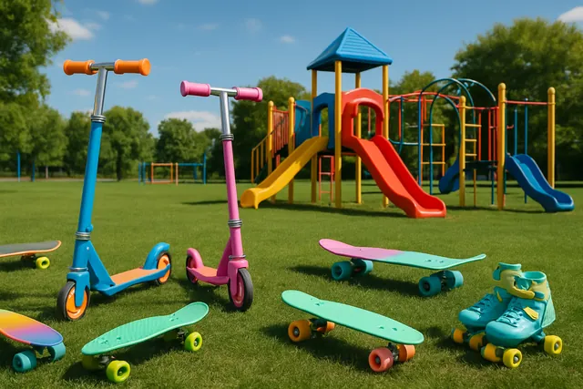 Rollende Kinderfüße in Velbert