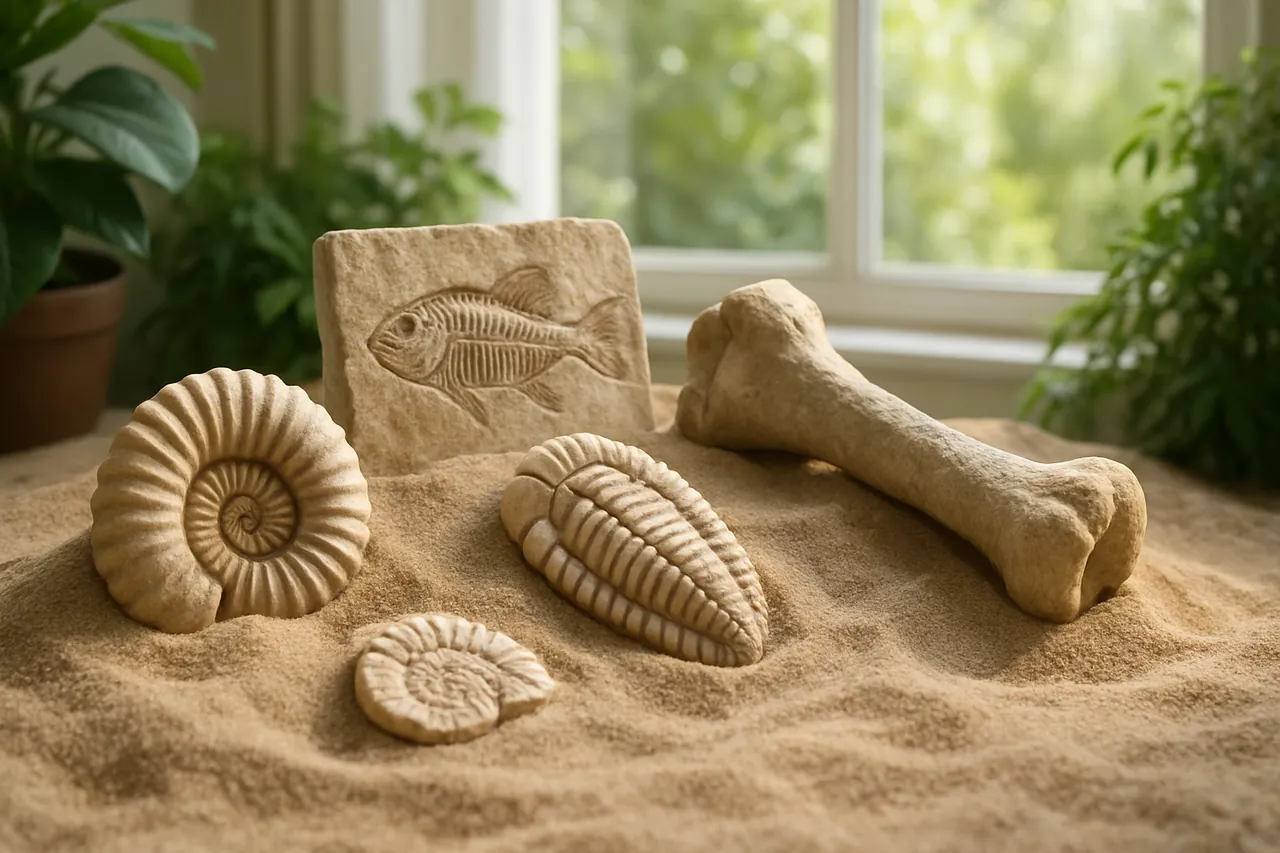 Workshop „Fossilien“