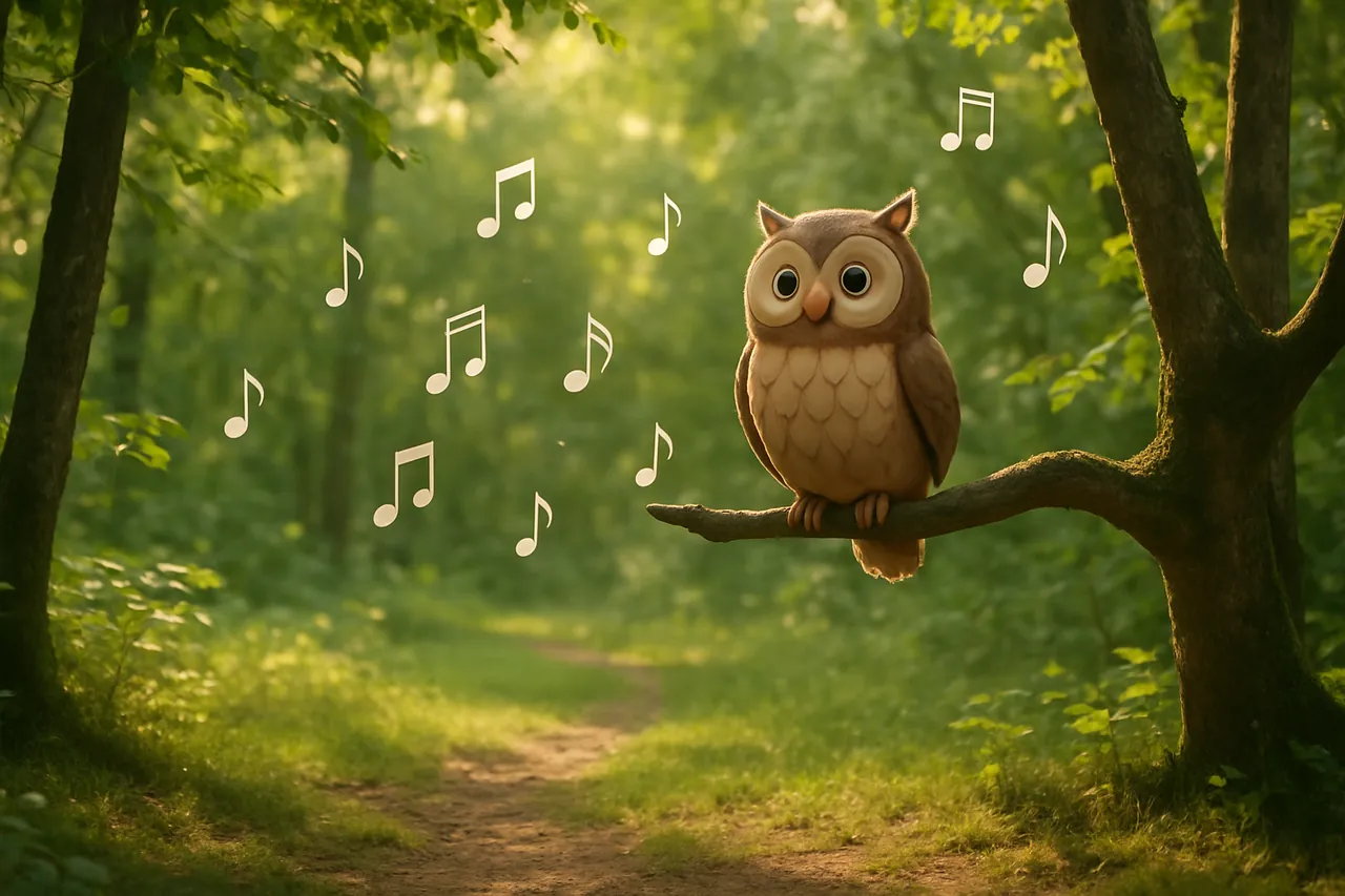 Eule findet den Beat