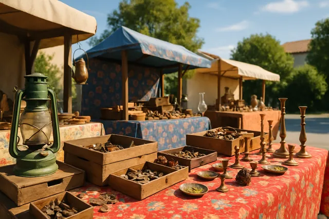 Trödelmarkt in Haan