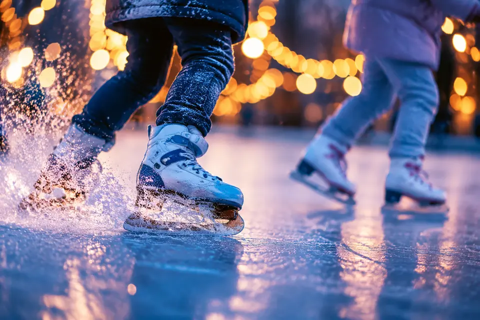 Monheimer Sternenzauber mit Eislaufbahn in Monheim am Rhein