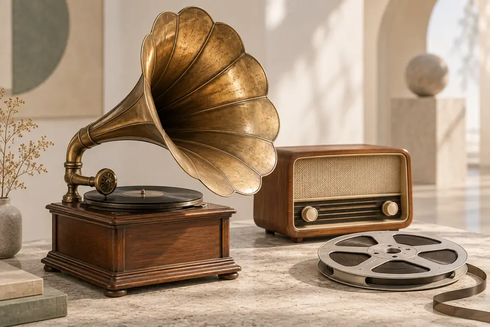 Grammophon, Radio, Musikbox - Zeitreise durchs "Audiodesign" in Köln