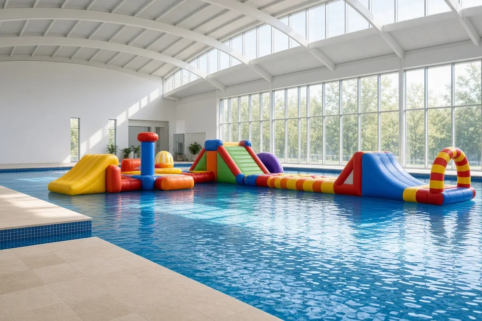 Kinderspielfest im Hallenbad Angerbad in Ratingen