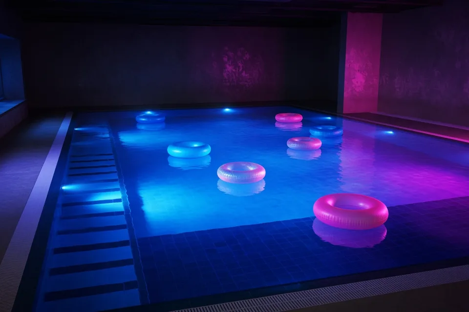 Pool Party - Schwimmbad wird zur großen Wasser-Disco in Solingen