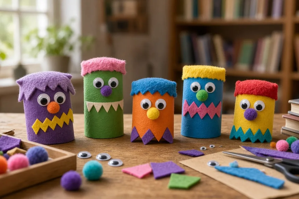 Monsteralarm in der Kinderbücherei Hassels in Düsseldorf
