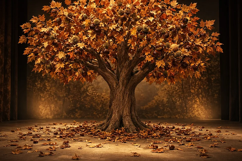 Mein Freund, der Baum, sieht rot in Velbert