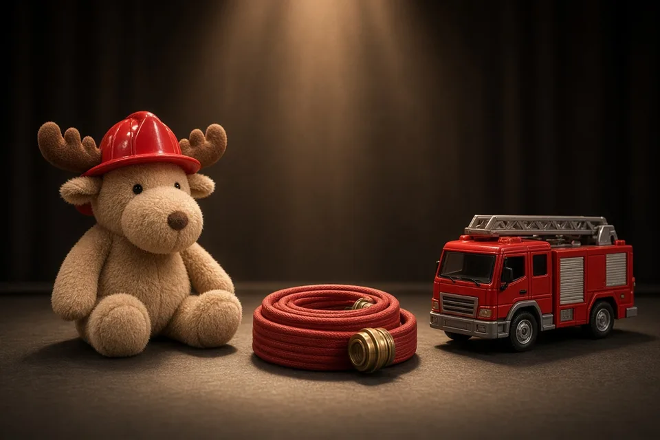 Kindertheater "Finn, der Feuerwehrelch" in Ratingen