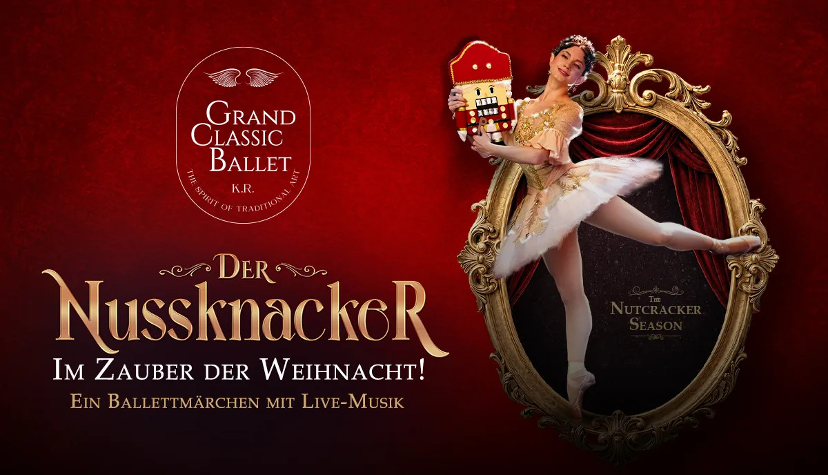 Der Nussknacker von Grand Classic Ballet – offizielles Veranstaltungsmotiv